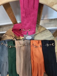 Gant femme fantaisie   carreaux