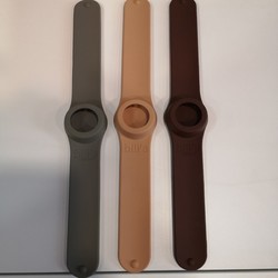 Bracelet montre Bill's Watches uni " slap" en silicone